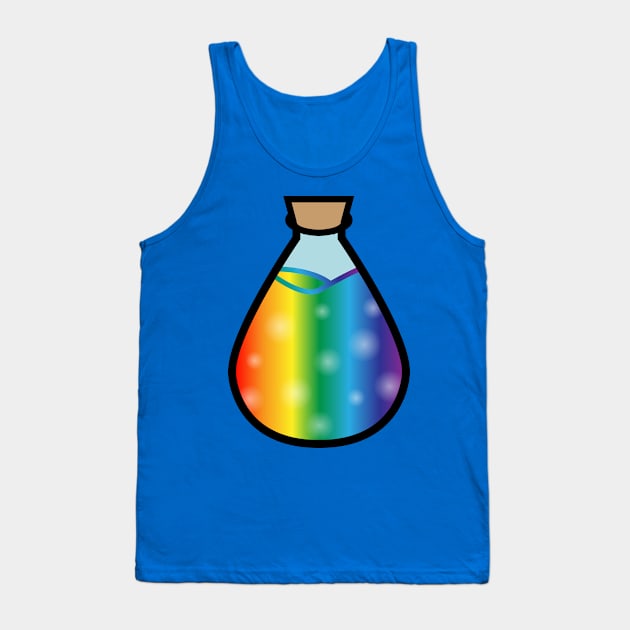 DIY Single Rainbow Potion or Poison for Tabletop Board Games (Style 2) Tank Top by GorsskyVlogs